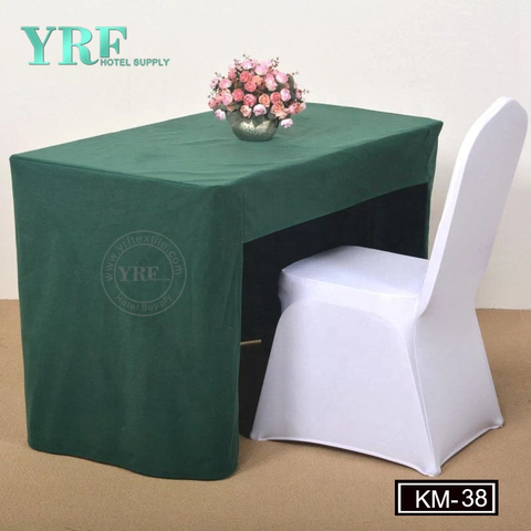 YRF personalizada Poliéster boda de la falda decoración de la tabla