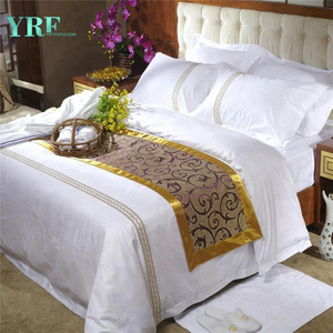 Venta caliente estándar de tela de algodón sábanas personalizadas cama doble de moda