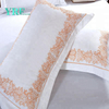 Hecho en China Tamaño único del diseñador de la colcha de lino sólido de 400 hilos
