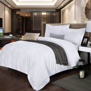 Ropa de cama tipo hotel con sábanas tamaño queen egipcio