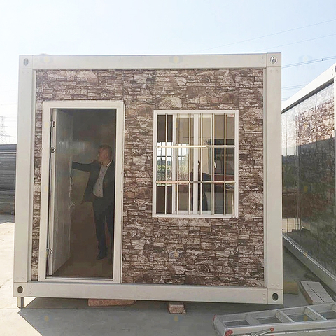 Oficinas prefabricadas de nuevo diseño casas contenedor de dos pisos